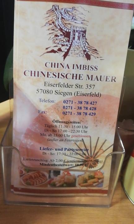 Chinesische Mauer